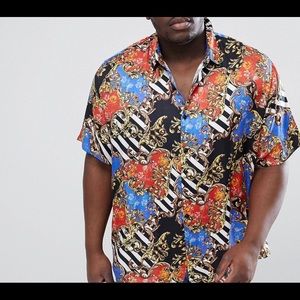 Colorful and Chain button down